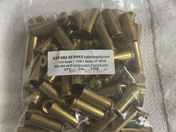 .45 Colt brass