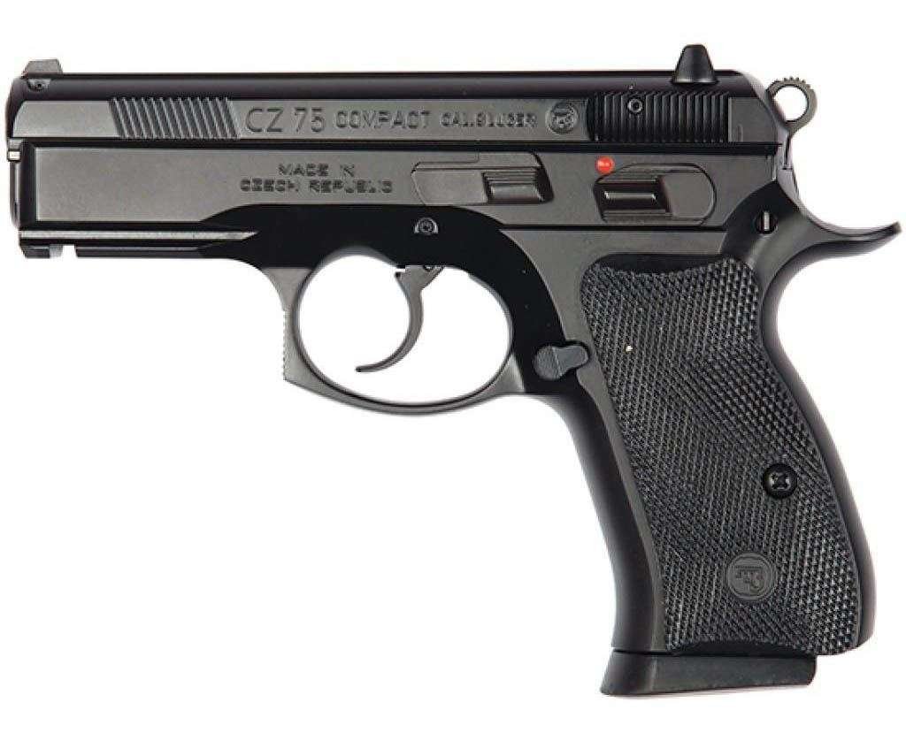 CZ 75 Semi Auto Compact DA 9mm Pistol – 99021