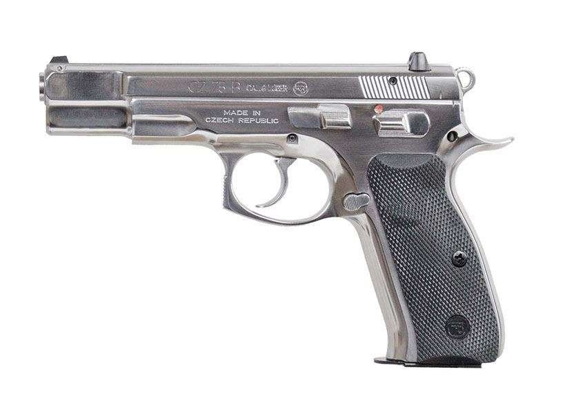 CZ 75 B High Polished Stainless – 9 mm Pistol – 91108