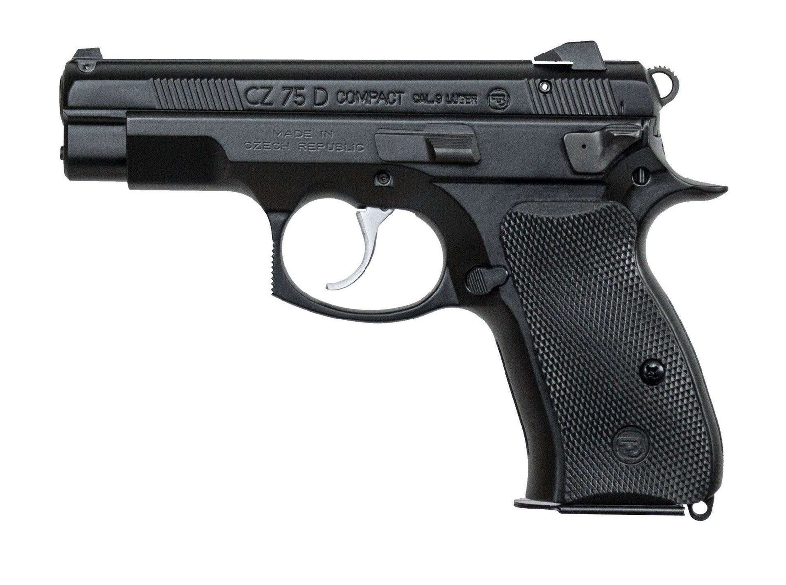 CZ Police Czech Republic 9mm Black Single Action 14 Round Pistol