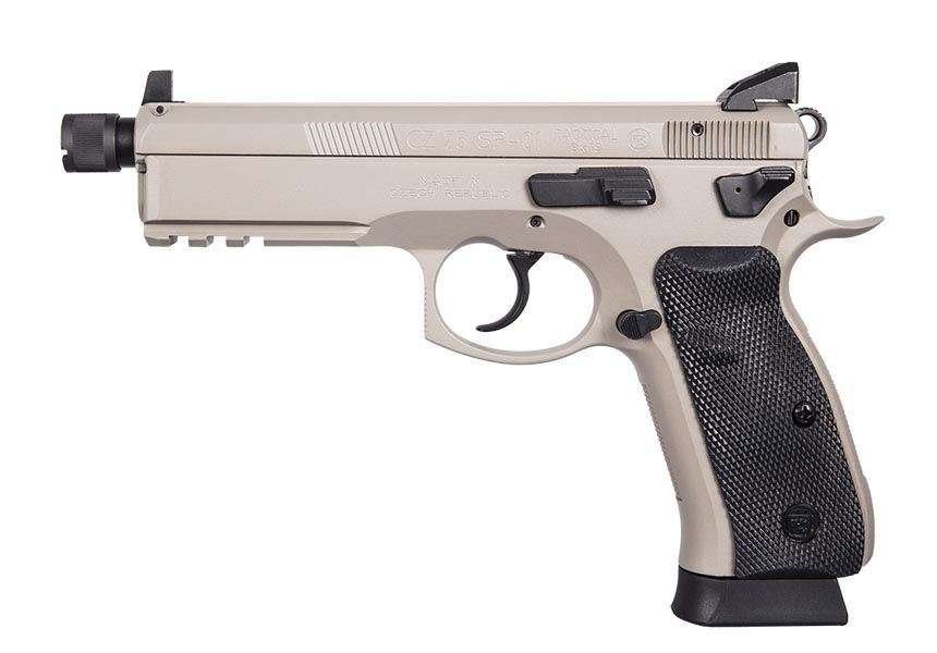CZ 75 SP-01 Tactical 9 mm Pistol (Urban Grey Suppressor-Ready Series)