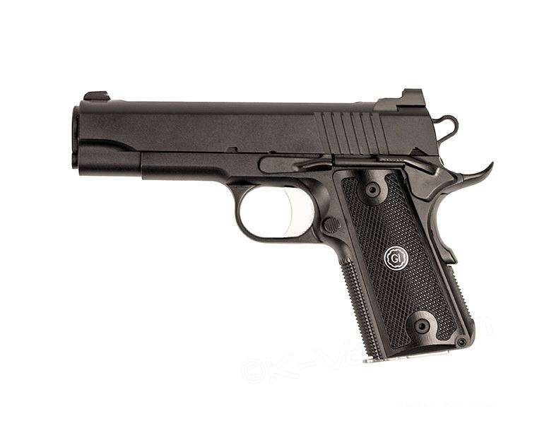 Guncrafter Industries 1911 No Name Concealed Carry Officers 9mm Melonite Semi-Automatic 8 Round Pistol