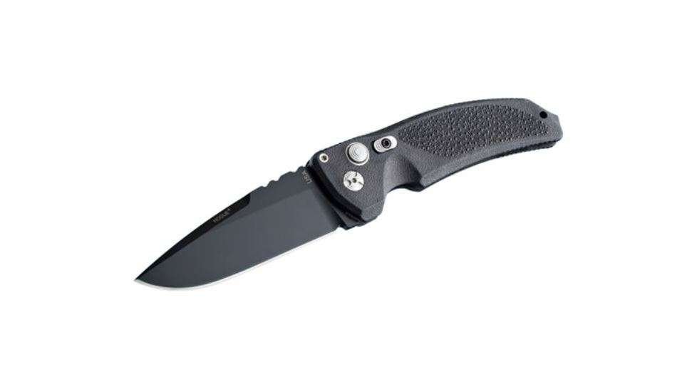 Hogue EX-A03 3.5 inch Black Polymer Automatic Folder Tanto Blade