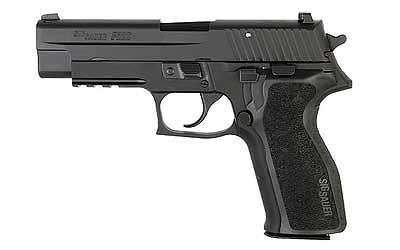 P226®..Black Nitron Finish SLITE Night Sights 1-Piece Enhanced E2 Grip..