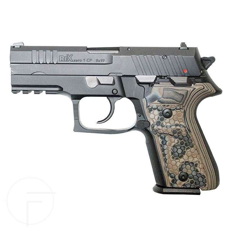 Arex Rex Zero 1CP-01D 9mm Dark Earth Semi-Automatic 15 Round Pistol