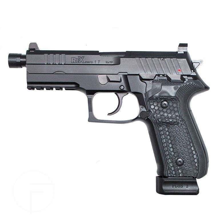 Arex Rex Zero 1 Tactical Black 9mm Semi-Automatic 20 Round Pistol