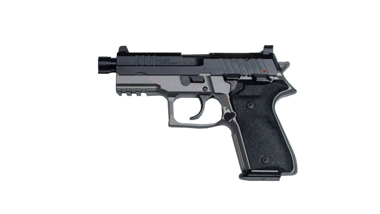 Arex Rex Zero 1 Tactical Compact Grey 9mm Semi-Automatic 17 Round Pistol