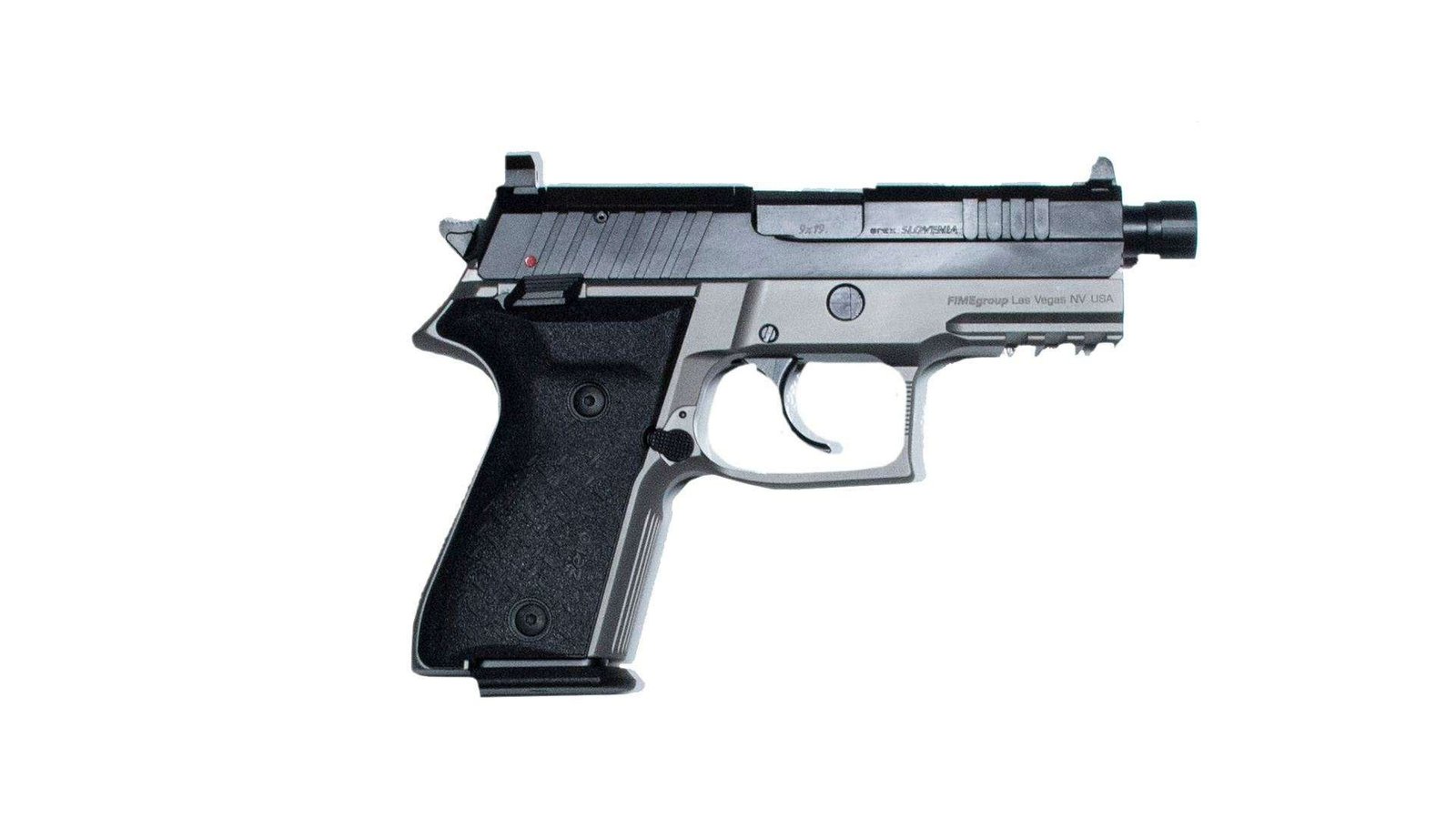 Arex Rex Zero 1 Tactical Compact Grey 9mm Semi-Automatic 17 Round Pistol