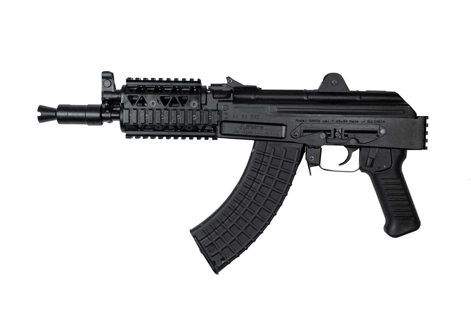 Arsenal SAM7K-04R 7.62x39mm Semi-Automatic Pistol