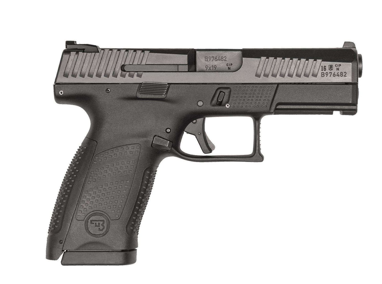 CZ P-10 C 9MM Black 15rd Reversible Mag Catch
