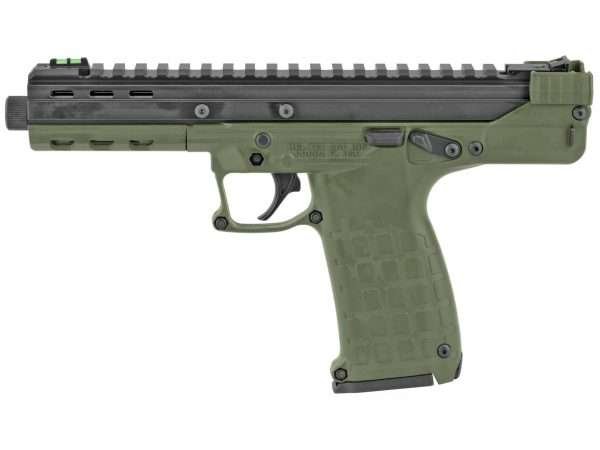 KelTec CP33 Pistol 22LR 33 RD Threaded Barrel Green Finish
