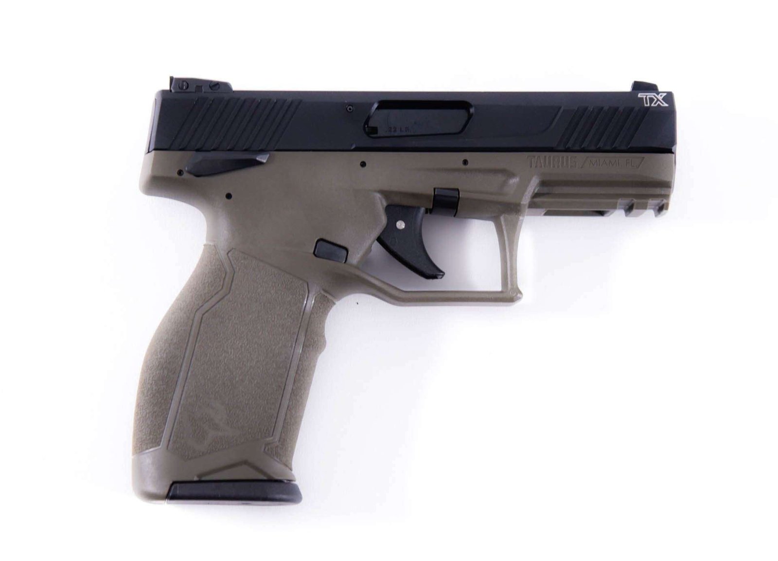 Taurus TX22 .22LR 10RD 4″ Barrel Semi-Automatic Pistol OD Green