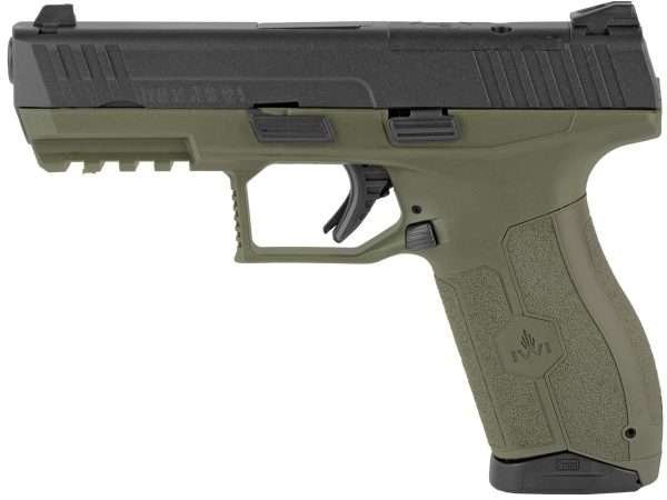 IWI MASADA Optics Ready Pistol OD Green 9mm 4.1″ Barrel (2) 17RD Mag 3Dot Sight
