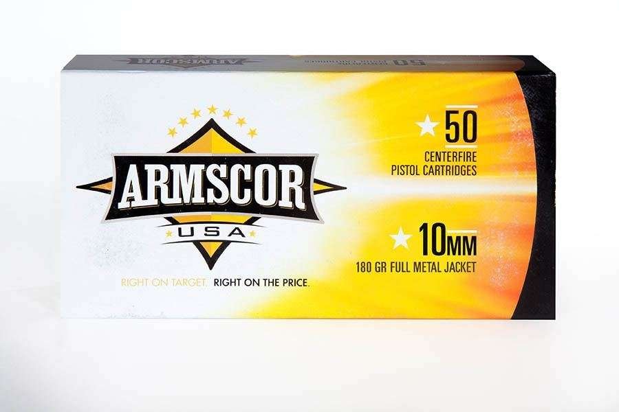 Armscor 10mm 180 Grain Full Metal Jacket 50 Round Box