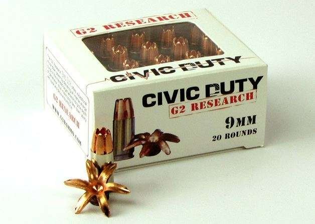 G2 Research 9mm 100 Grain R.I.P. 20 Round Box