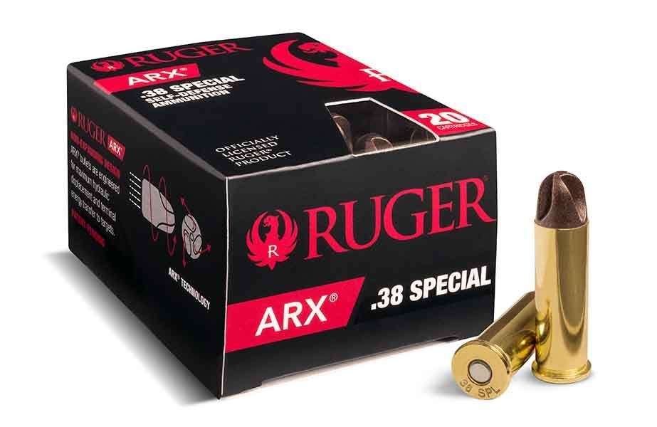 Ruger ARX .38 Special Ammo 200 Rounds Box (20 Cartridges X 10 Case)