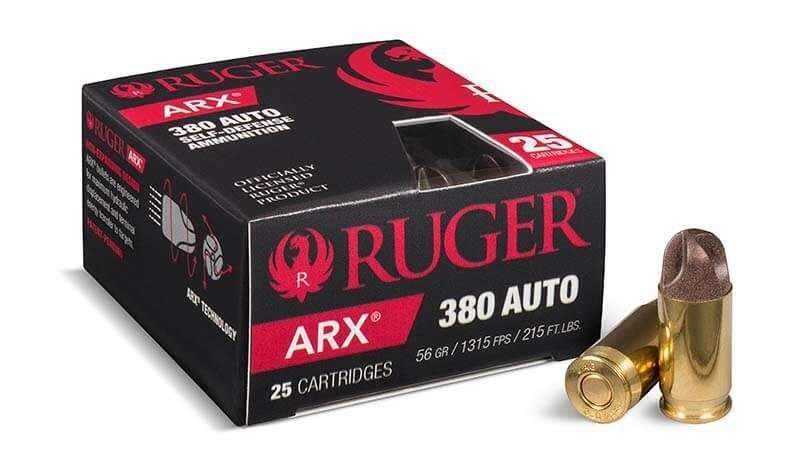 Polycase .380 Inceptor ARX Pistol Ammo 250 Rounds Box (25 Cartridges X 10 Case)