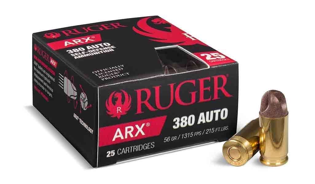 Ruger ARX .380 ACP Ammo 250 Rounds Box (25 Cartridges X 10 Case)