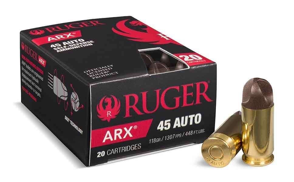 Ruger ARX .45 ACP Ammo 200 Rounds Box (20 Cartridges X 10 Case)