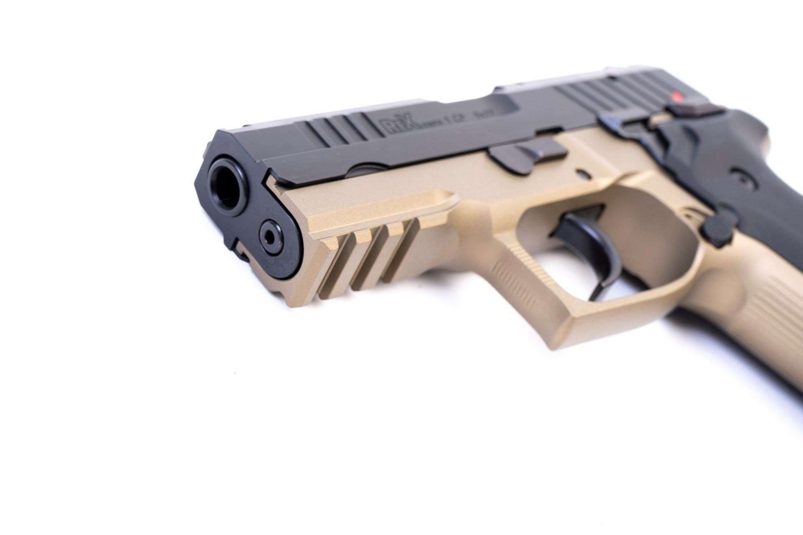 Arex Rex Zero 1CP-03B1 9mm Flat Dark Earth with Hogue Black Grips 15rd Pistol