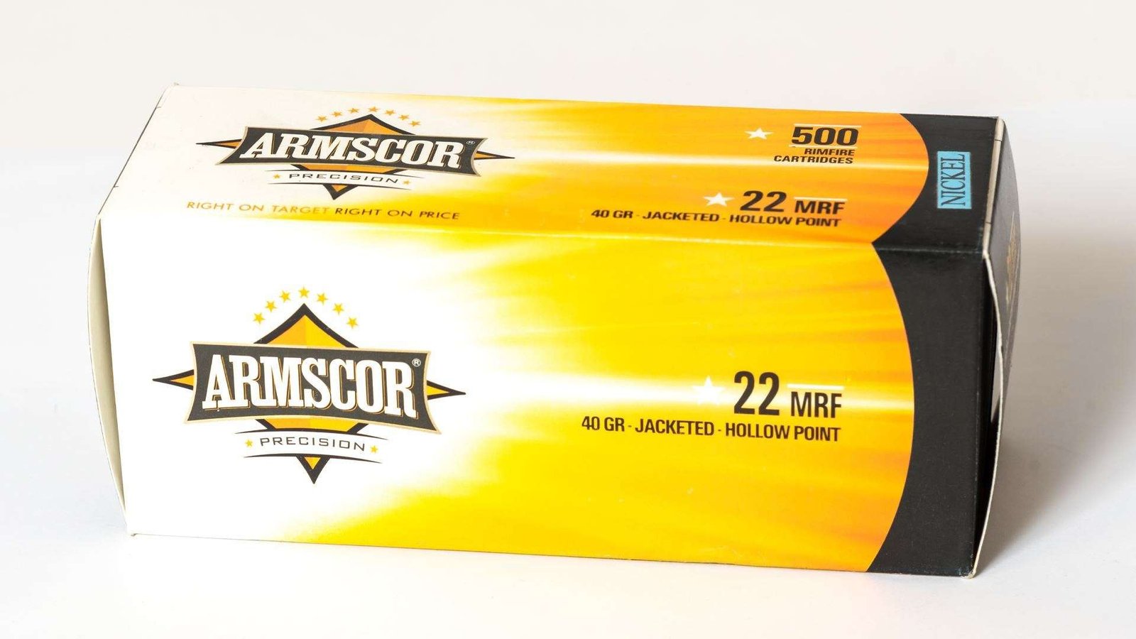 Armscor 22 Mag 40 Grain Jacketed Hollow Point Rimfire 5000 Round Case