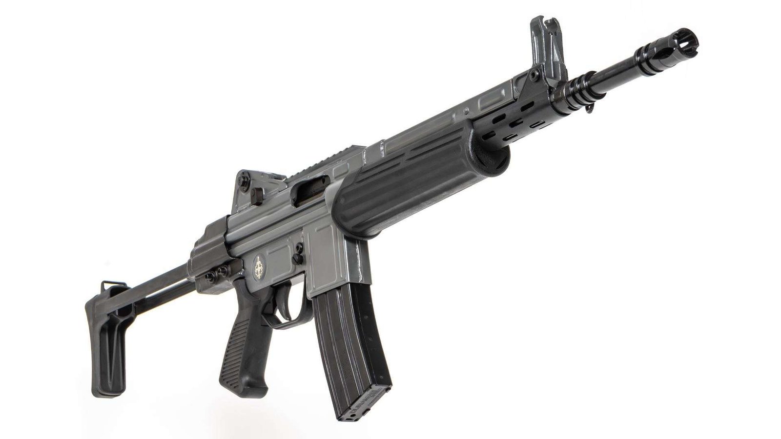 MarColMar Firearms CETME LC GEN 2 223 Rem / 5.56x45mm Grey Semi-Automatic Rifle with Rail