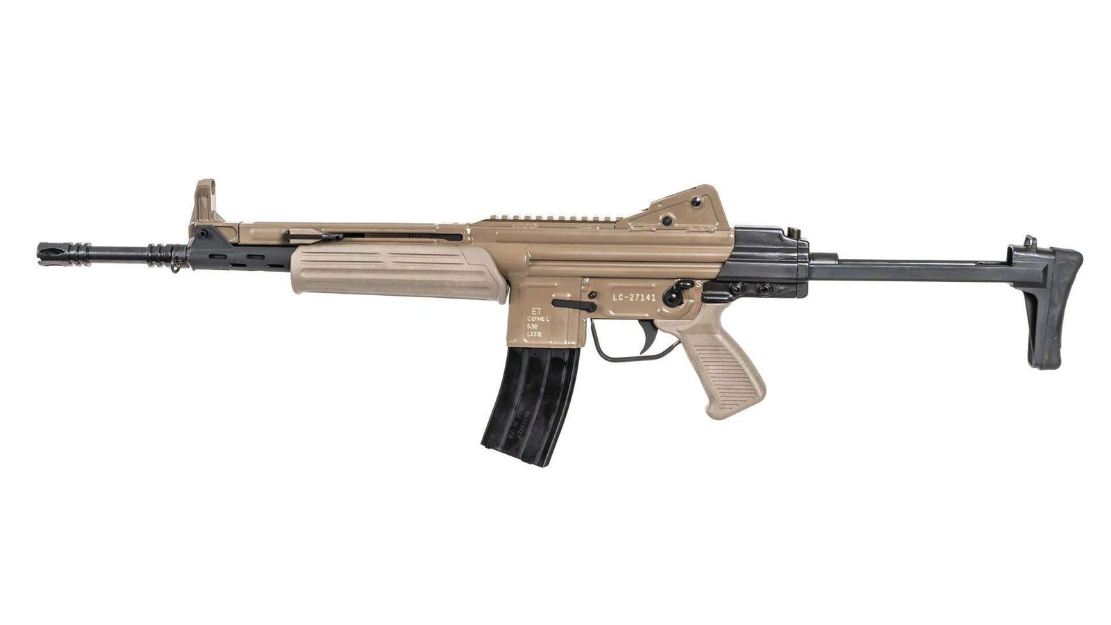 MarColMar Firearms CETME LC GEN 2 223 Rem / 5.56x45mm Flat Dark Earth Semi-Automatic Rifle
