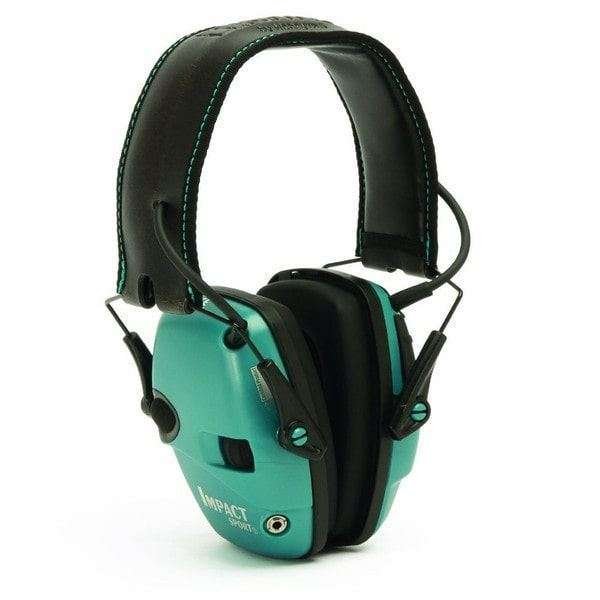 Howard Leight Impact Sport Teal Electronic Earmuff