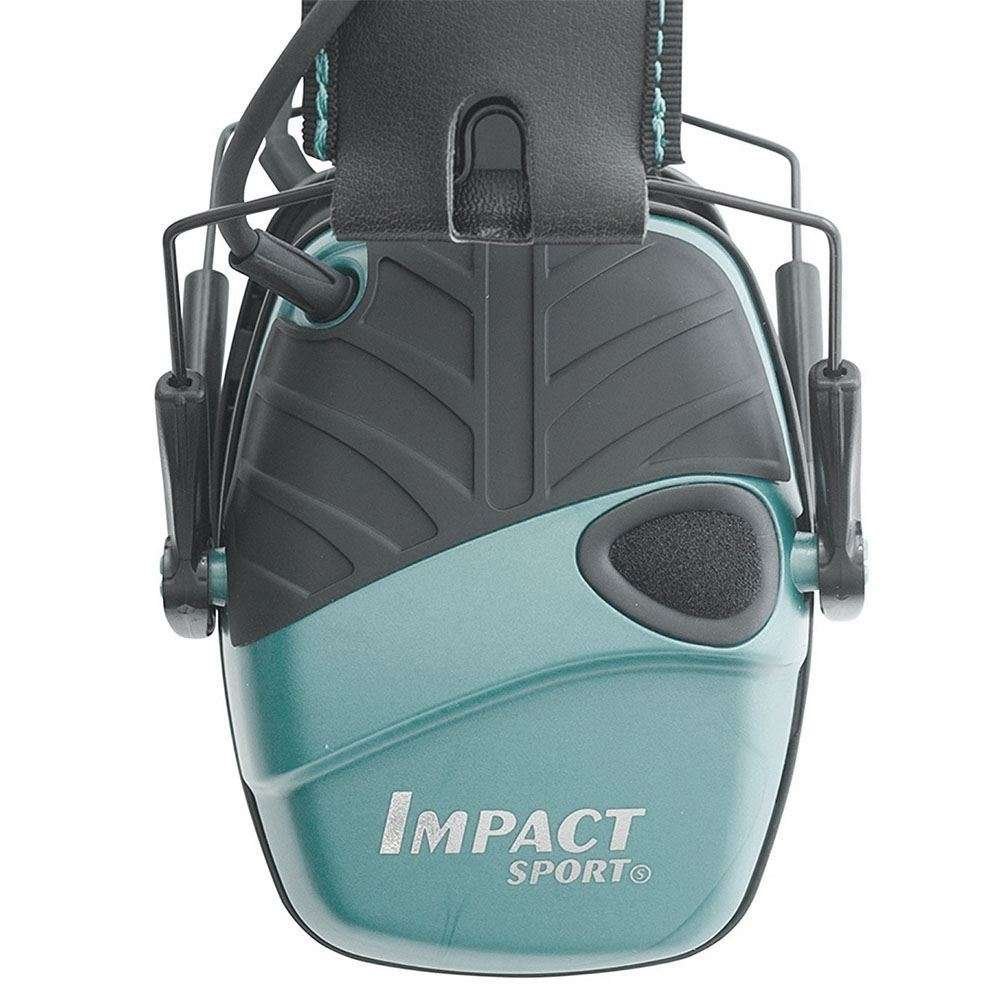 Howard Leight Impact Sport Teal Electronic Earmuff