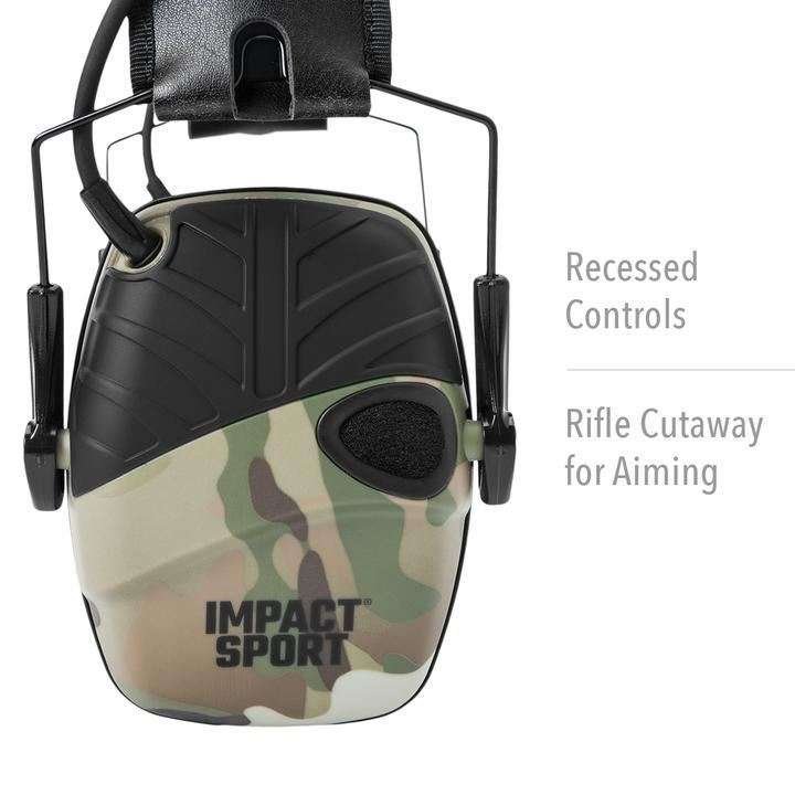 Howard Leight Impact Sport MultiCam Electronic Earmuff