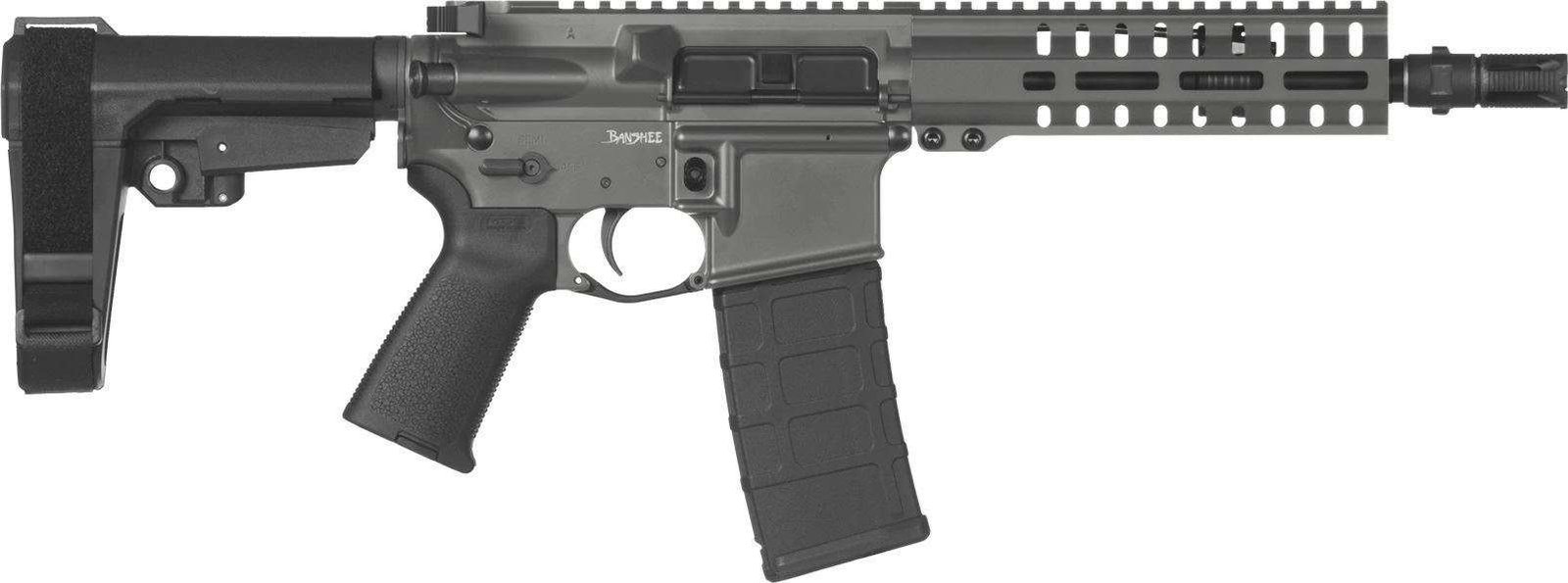 CMMG Banshee 300 Mk4 300 AAC Blackout Sniper Grey Semi-Automatic 30 Round Pistol