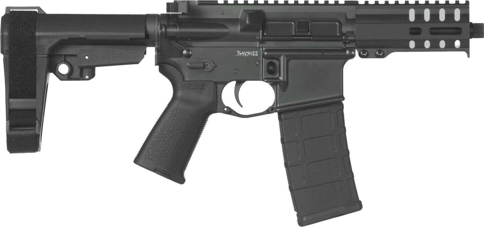 CMMG Banshee 300 Mk4 9mm Graphite Black Semi-Automatic 30 Round Pistol