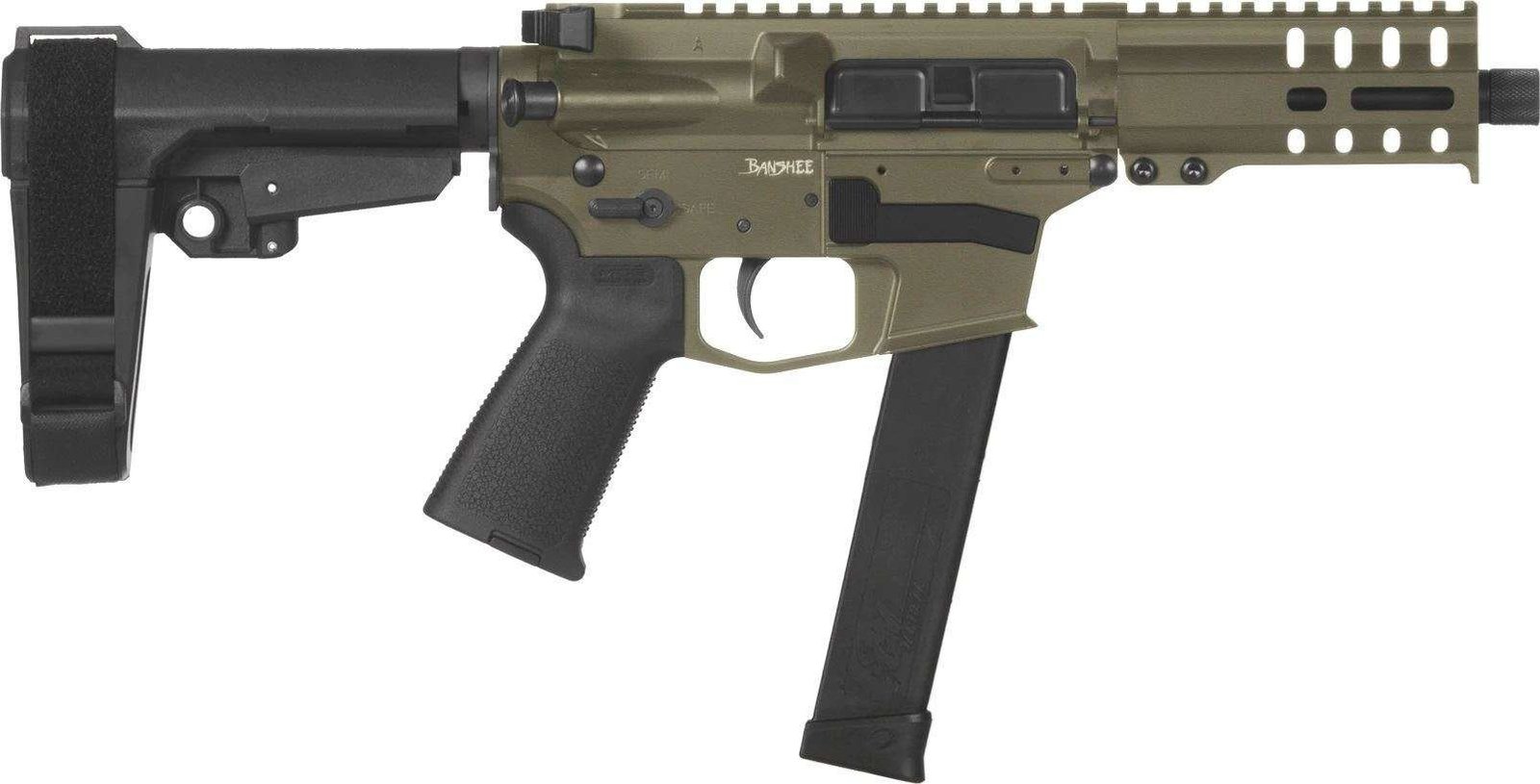 CMMG Banshee 300 MkG 45 ACP OD Green Semi-Automatic 30 Round Pistol