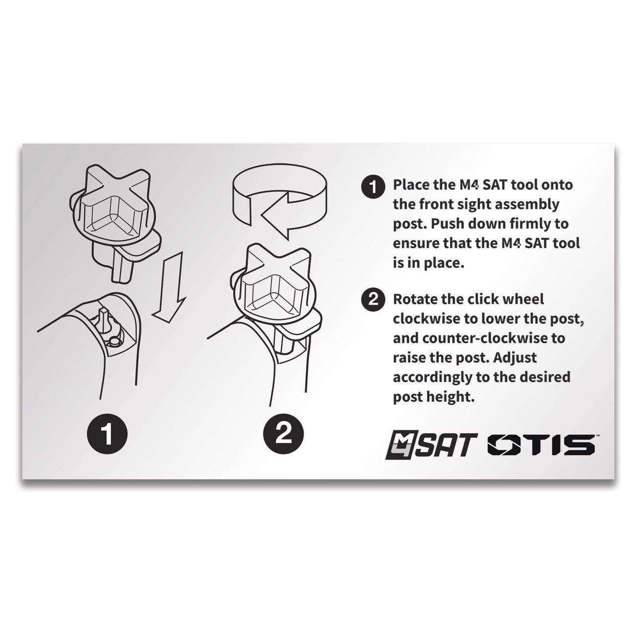 Otis Technology Pack of 2 M4 Sight Adjustment Tools