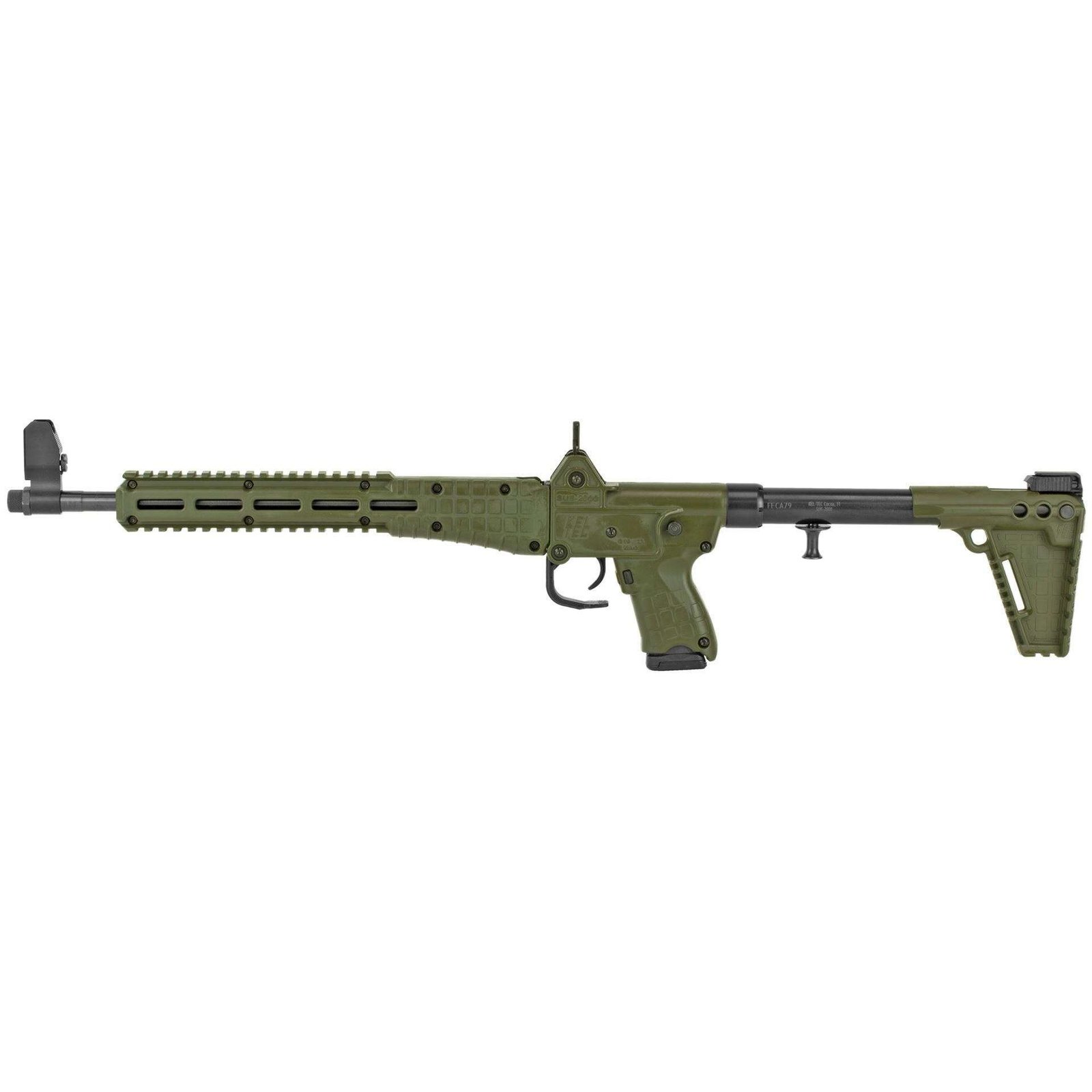 KelTec Sub 2000 Gen 2 9mm Green Semi-Automatic 15 Round Rifle
