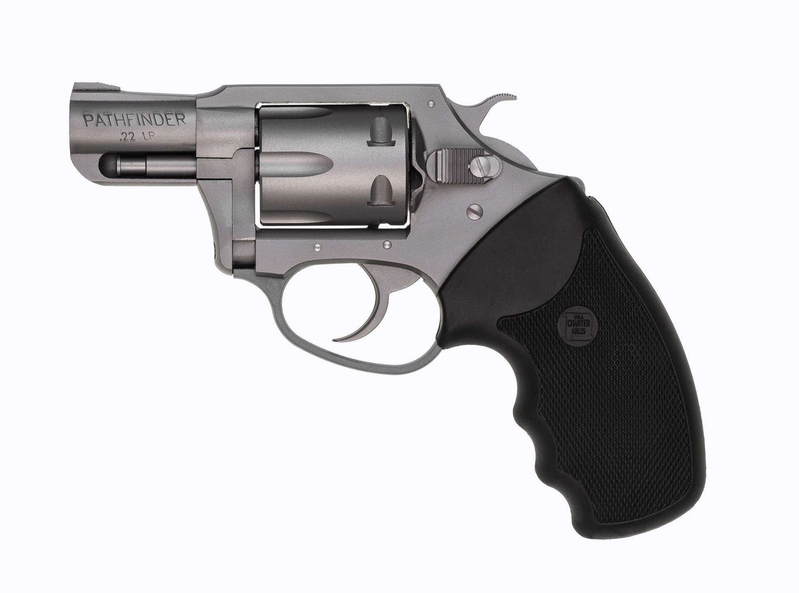 Charter Arms Pathfinder® .22 LR 8rd 2″ Barrel Stainless Steel Revolver