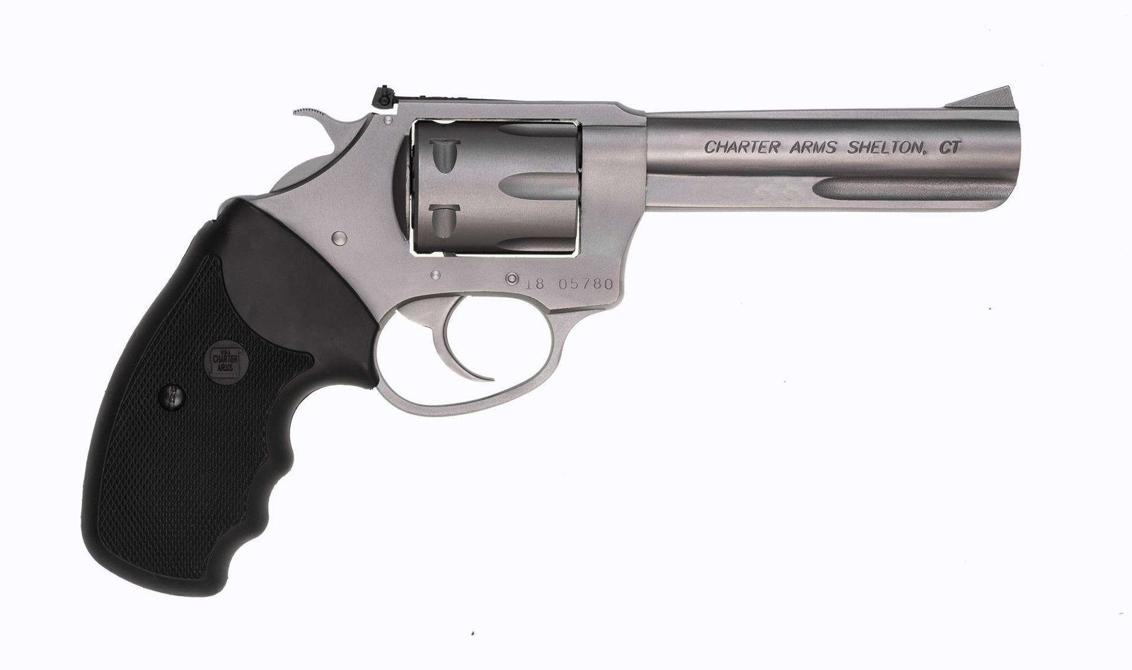 Charter Arms Pathfinder® .22 LR 8rd 4.2″ Barrel Stainless Steel Revolver (for CA & MA)