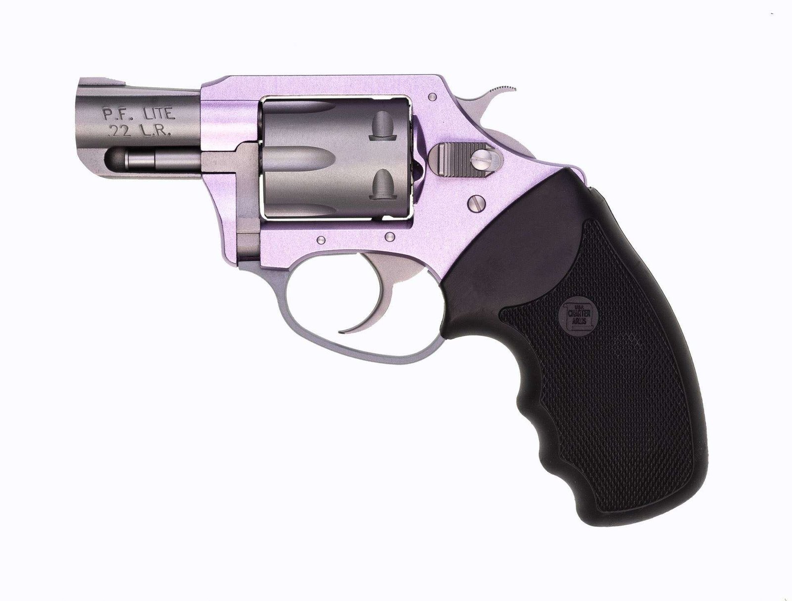 Charter Arms Lavender Lady® .22 LR 8 rd 2″ Barrel Lavender/Stainless Steel Revolver