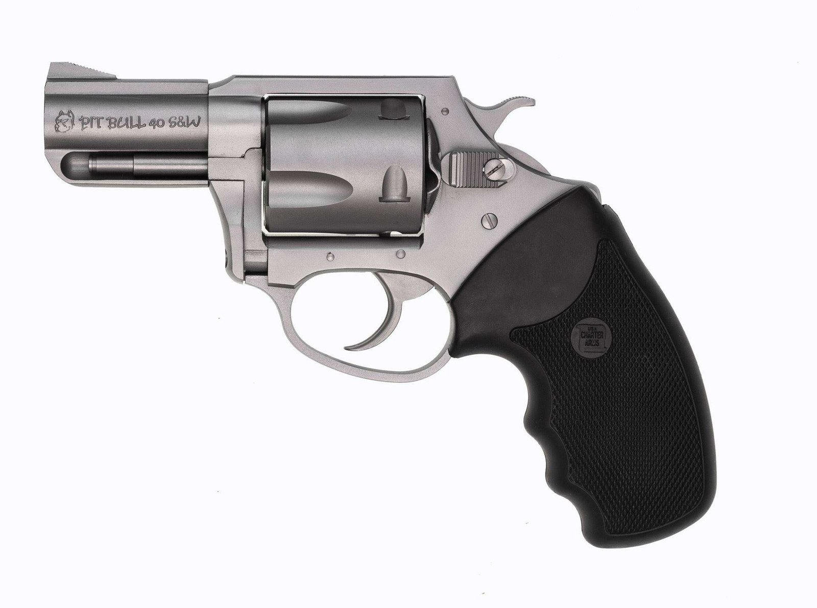 Charter Arms Pitbull® .40 S&W 5rd 2.3″ Barrel Stainless Steel Revolver