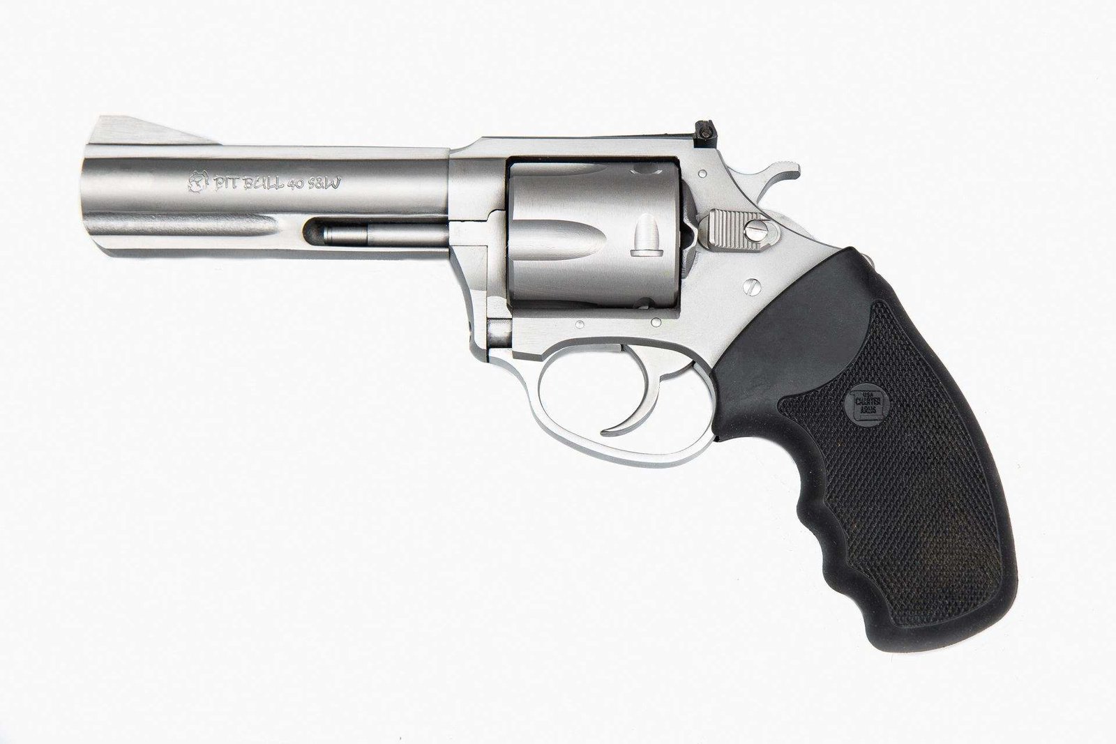 Charter Arms Pitbull® .40 S&W 5rd 4.2″ Barrel Stainless Steel Revolver