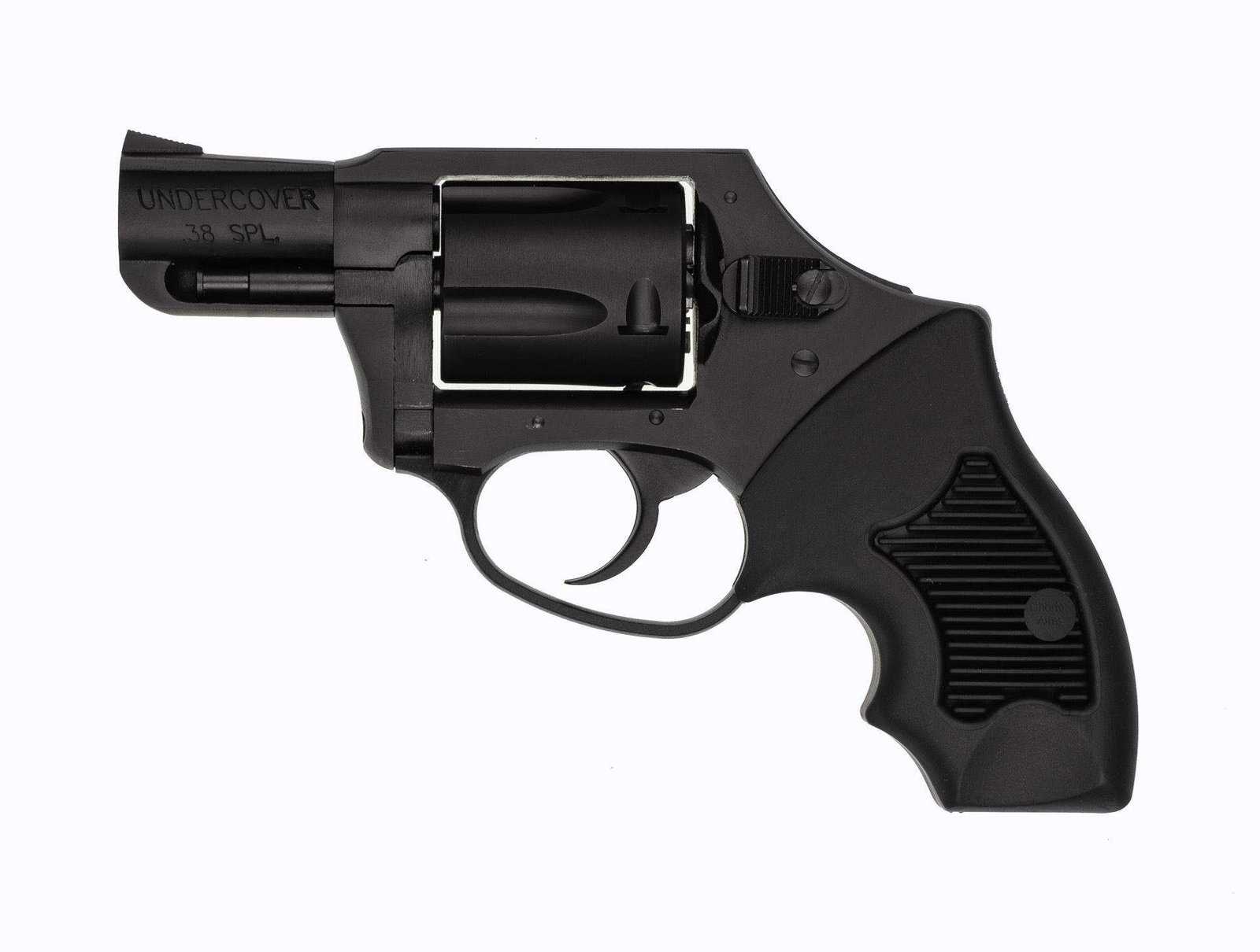 Charter Arms Undercover .38 Special 2″ Barrel 5rd Black Stainless Steel DAO Revolver