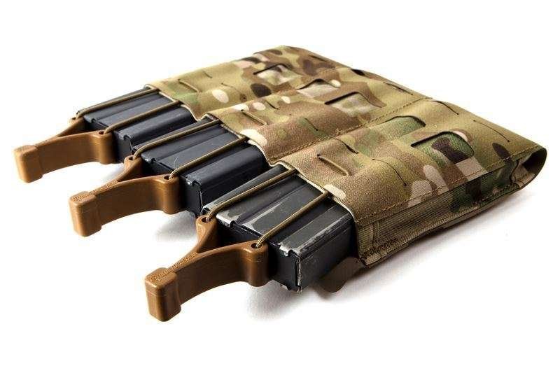 Blue Force Gear-Mag NOW! Pouch – Triple M4 Mag – Open top bungee retention – Black