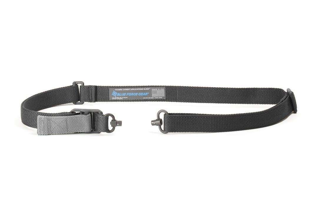 Blue Force Gear Vickers Push Button Sling Black Nylon Hardware w/ Push Button Swivels