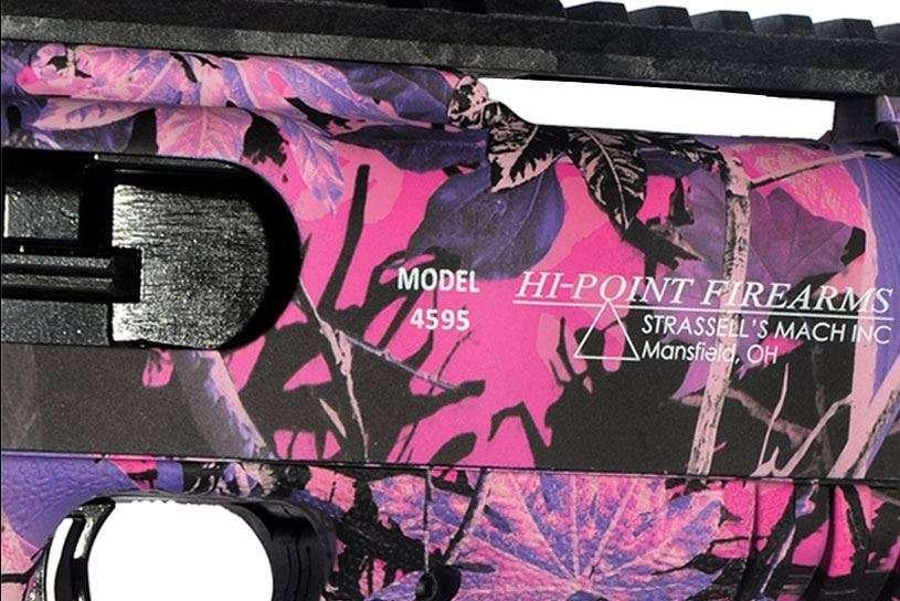 Hi-Point Firearms Model 4595 45 ACP Pink Camo 9 Round Carbine