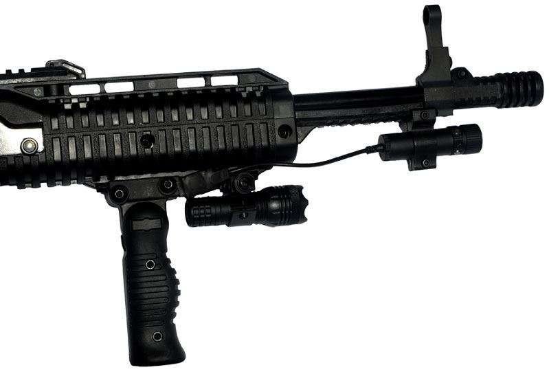 Hi-Point Firearms Model 995 9mm Black w/ Forward Grip Light LAS-9 Kit 10 Round Carbine