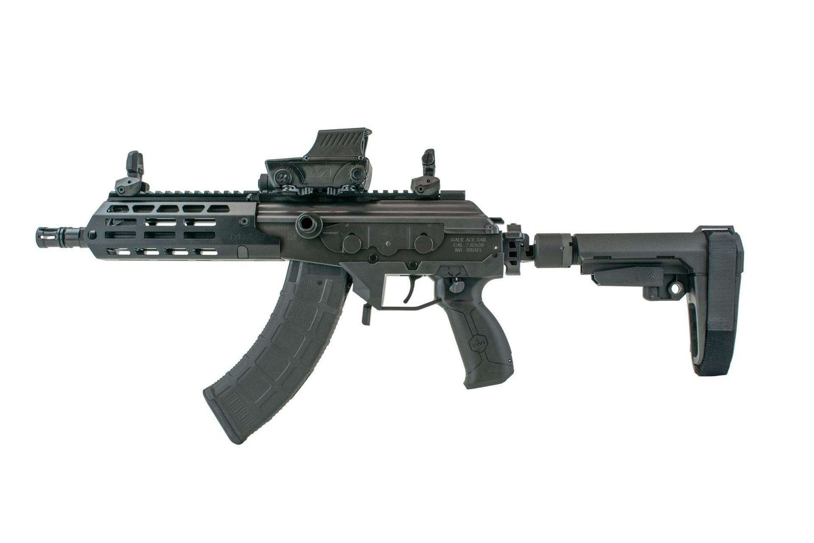 IWI US Galil Ace Gen 2 Semi-Auto 7.62×39 Side Folding Brace 30rd Pistol