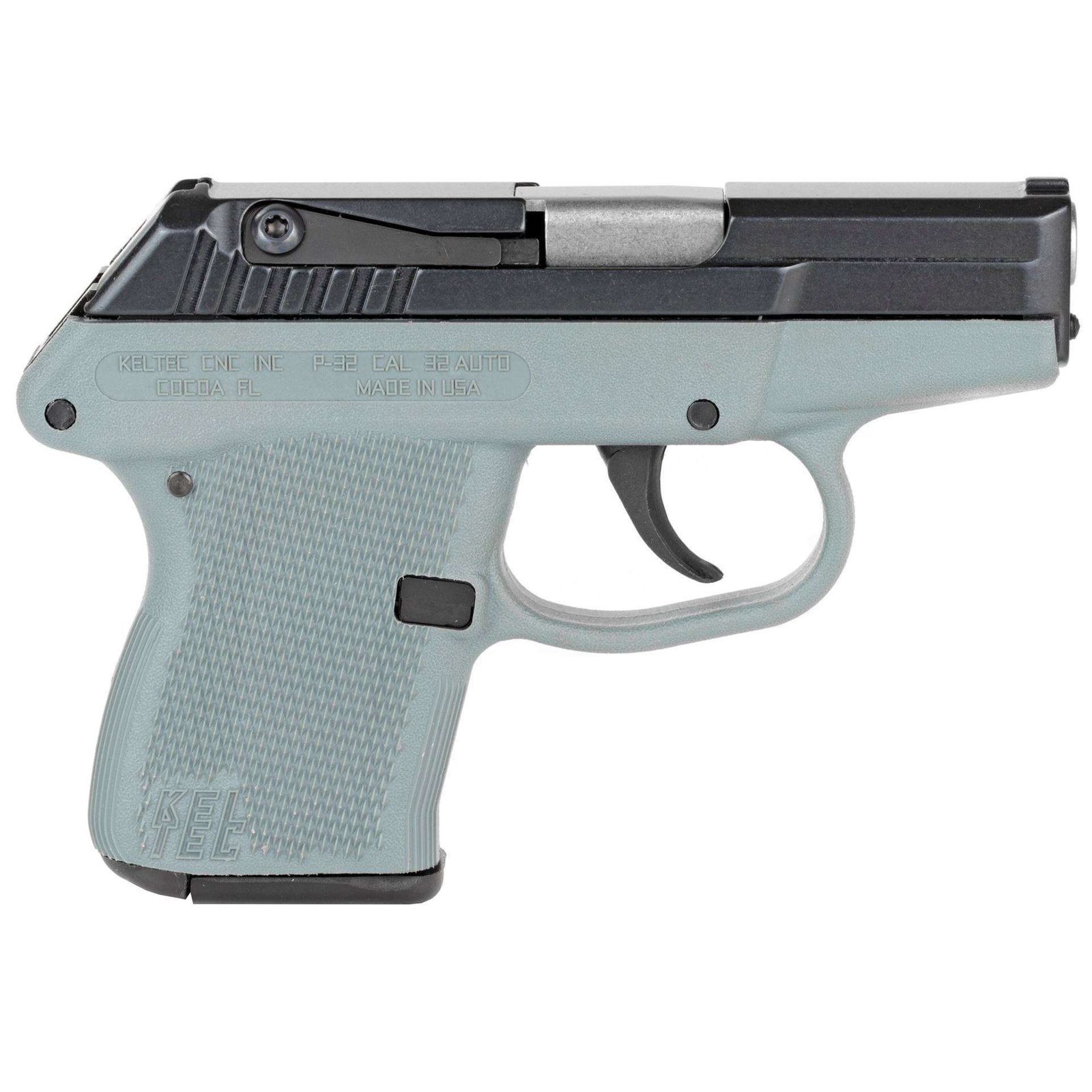 Kel-Tec P32 Blue/Gray 32 ACP 2.7″ Barrel 7 Round Pistol