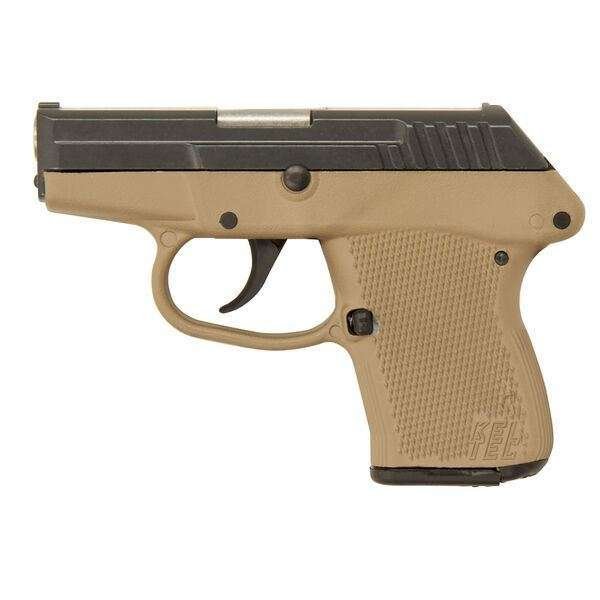 Kel-Tec P32 Black/Tan 32 ACP 2.7″ Barrel 7 Round Pistol