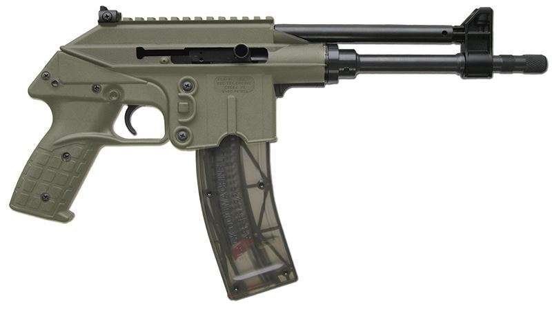 Kel-Tec PLR22 Green .22LR 10.2″ Barrel 25 Round Pistol