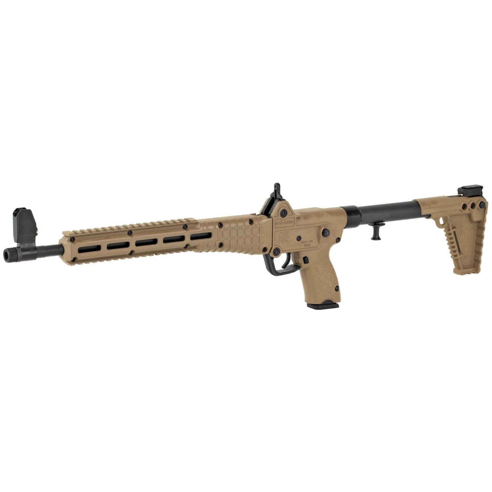 Kel-Tec SUB2000 Tan for Glock 22 40Cal 16″ Barrel 15 Round Semi-Automatic Rifle